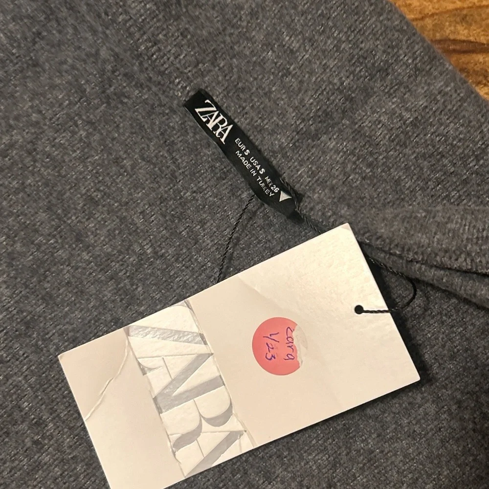 Zara Charcoal Midi Skirt - Picture 2 of 2